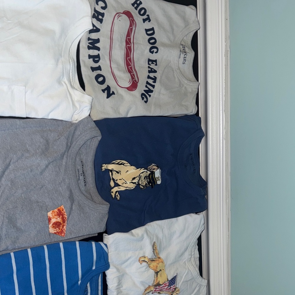 J. Crew Factory Kids Short Sleeve Tees - Fun Graphics